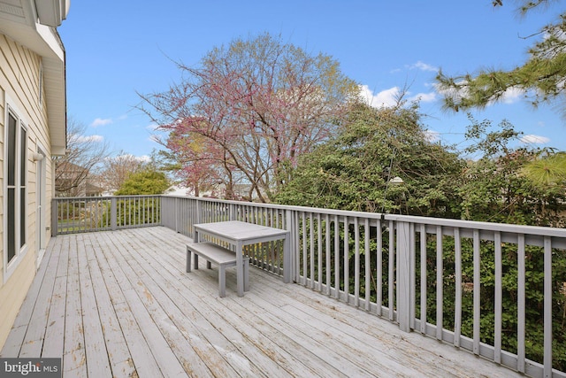 view of deck