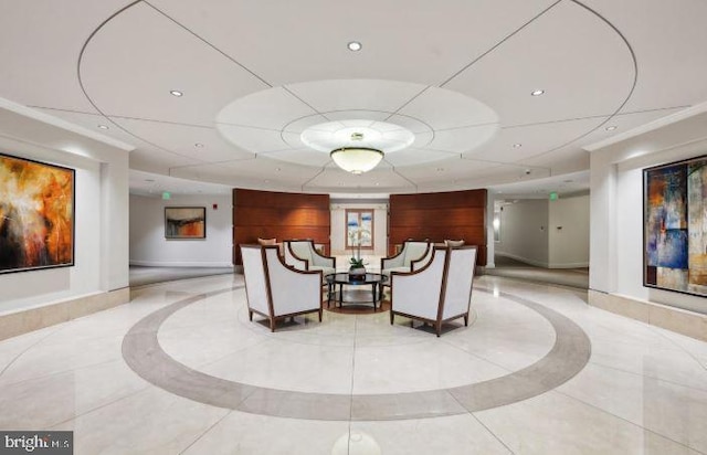 view of community lobby