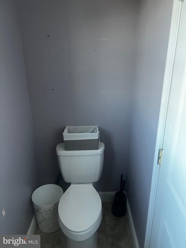 bathroom with toilet