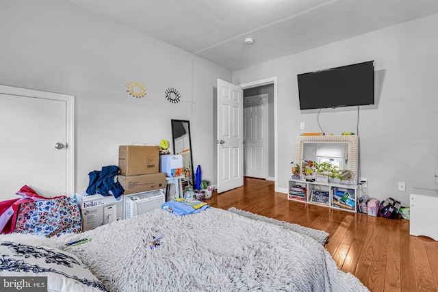 15 White St, Paterson, NJ 07522 - bedroom with dark hardwood / wood-style floors