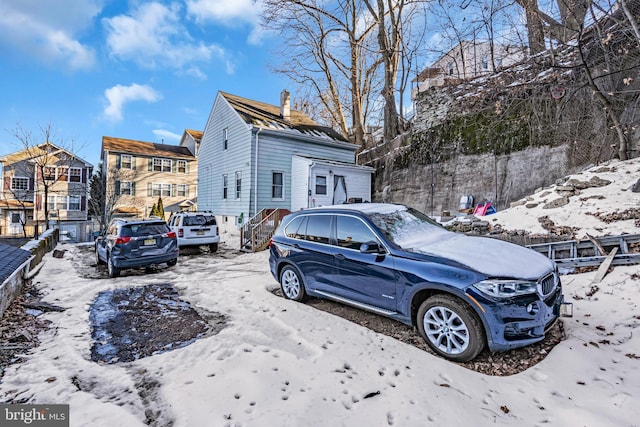 15 White St, Paterson, NJ 07522 - view of snow covered exterior