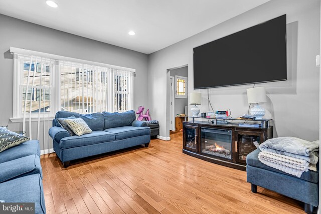15 White St, Paterson, NJ 07522 - living room with hardwood / wood-style floors