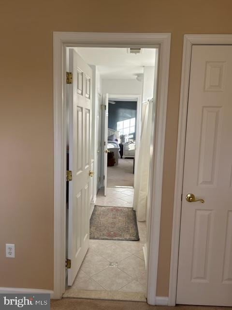 1868 Roberta Dr, Chester, MD 21619 - hall featuring light tile patterned flooring