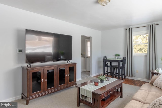 view of living room