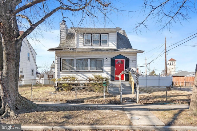 view of bungalow