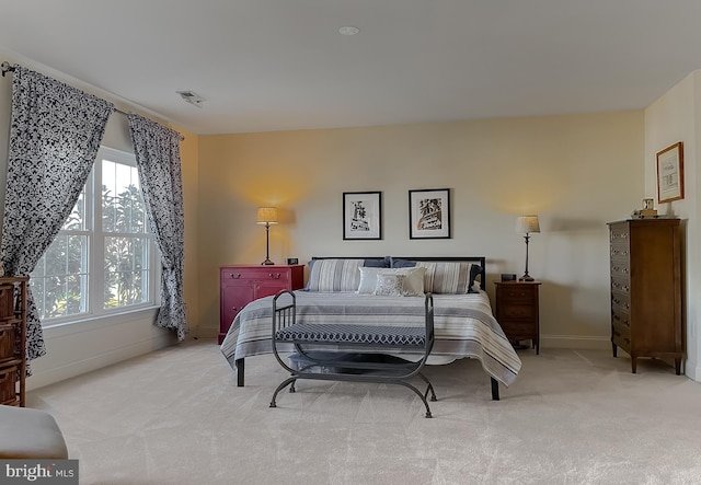 23534 Belmar Dr, Leonardtown, MD 20650 - bedroom featuring baseboards and light colored carpet