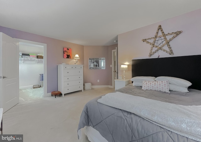 23534 Belmar Dr, Leonardtown, MD 20650 - bedroom with carpet floors, baseboards, and a spacious closet
