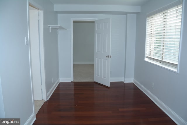 5340 Holmes Run Pkwy Unit 101, Alexandria, VA 22304 - hall featuring wood finished floors and baseboards