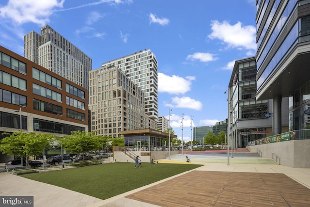 view of community featuring a view of city