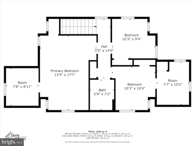 4502 Amherst Rd, College Park, MD 20740 - property floor plan