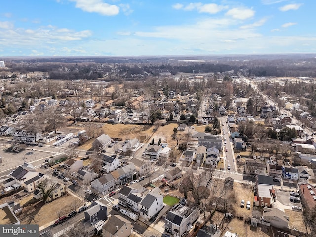 birds eye view of property featuring a residential view