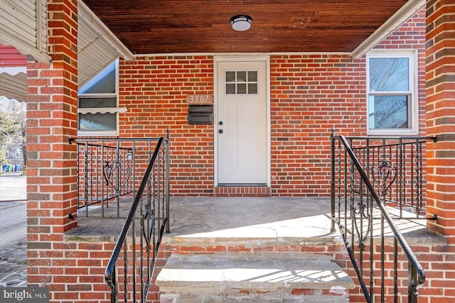 view of property entrance