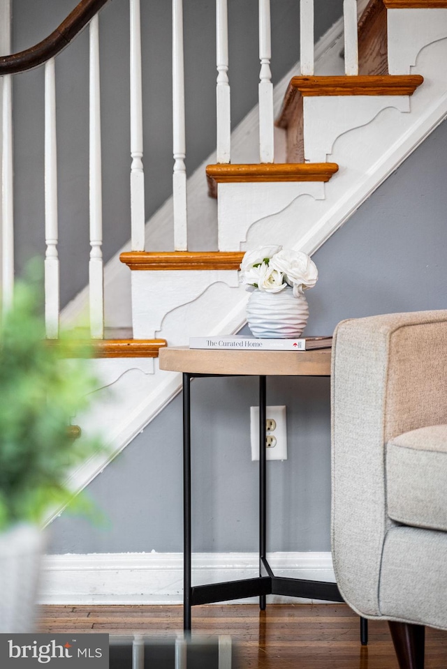 room details featuring wood finished floors