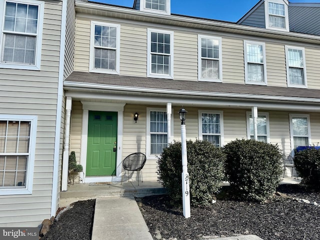 view of townhome / multi-family property