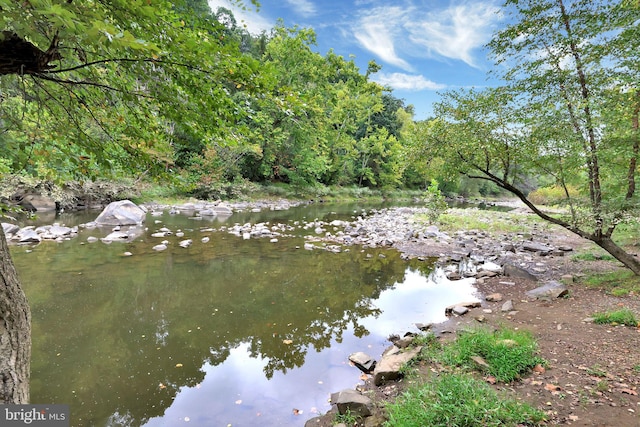 property view of water