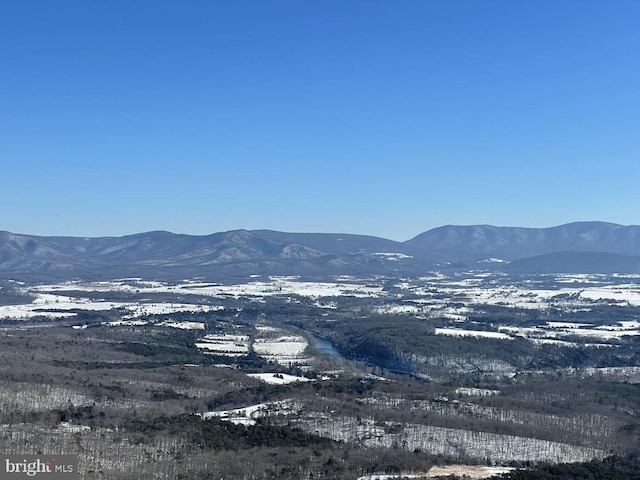 view of mountain feature