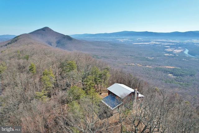 view of mountain feature