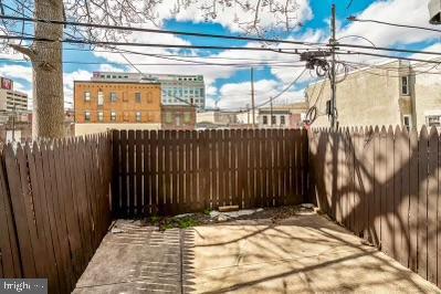 view of patio featuring a fenced backyard