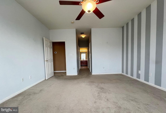 spare room with carpet