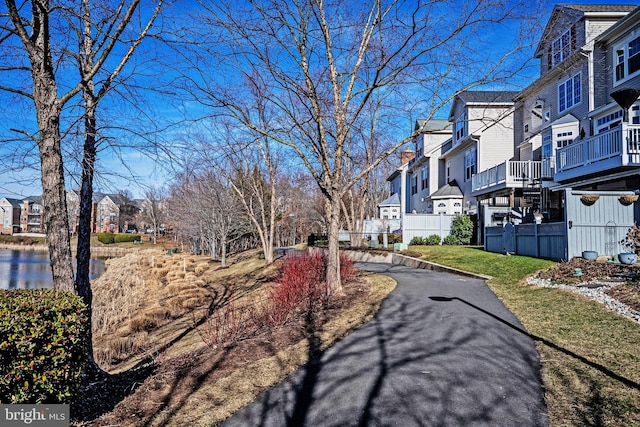 exterior space featuring a residential view