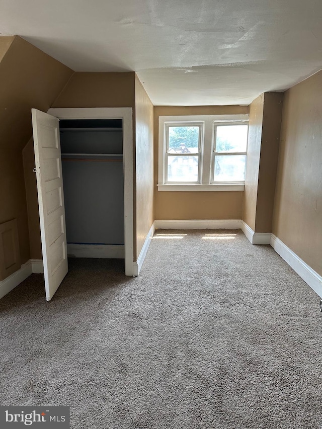 1428 W State St, Trenton, NJ 08618 - unfurnished bedroom featuring carpet floors and a closet