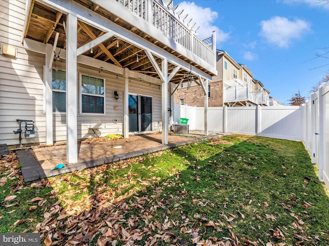 exterior space featuring a patio