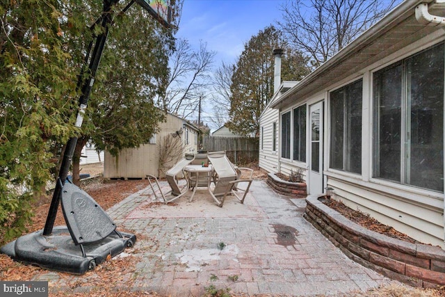 view of patio