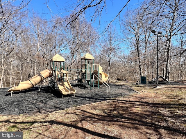 view of community playground