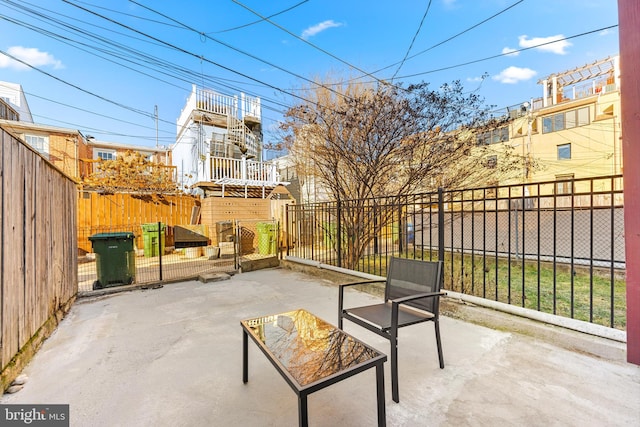 view of patio / terrace