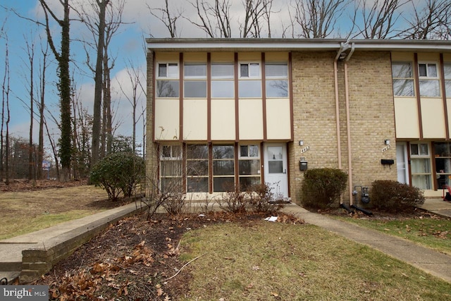 view of rear view of property