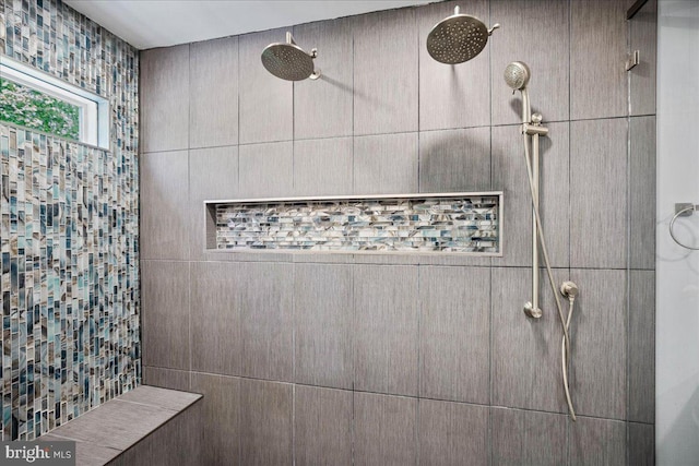 450 Marley Run, Huntingtown, MD 20639 - bathroom featuring a tile shower