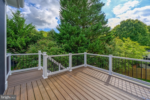 view of deck