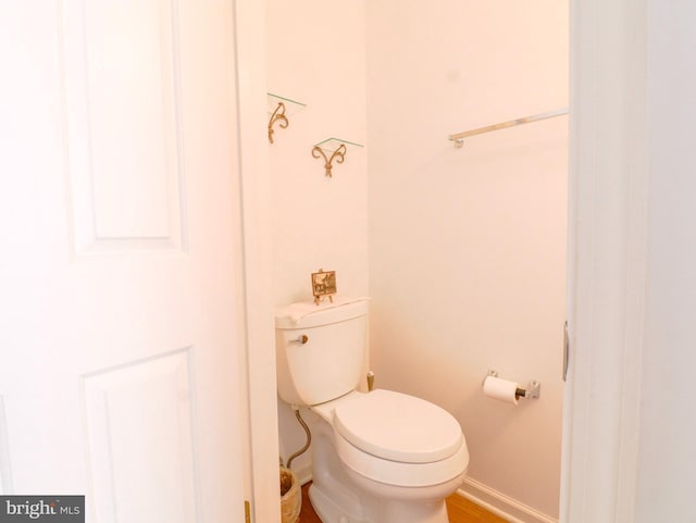 bathroom with toilet