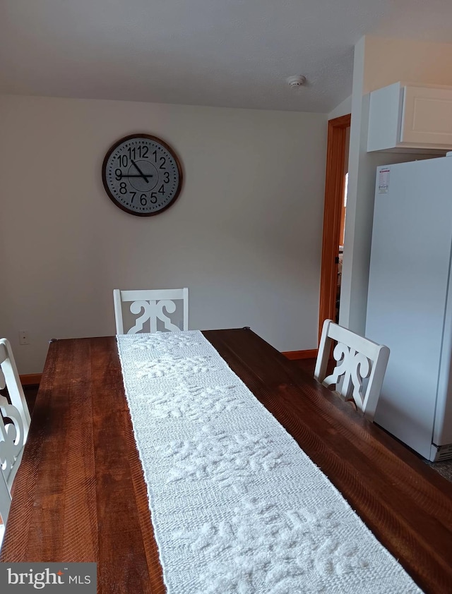 view of dining area