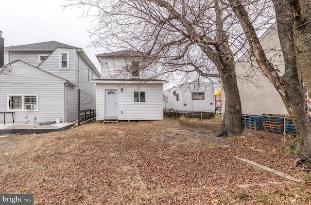 view of back of property