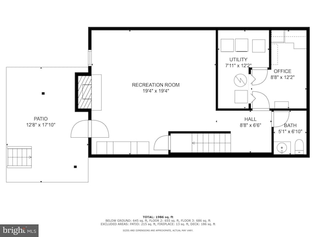 view of layout