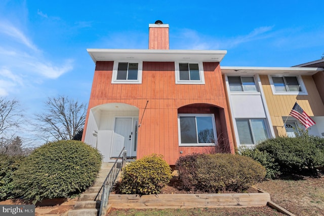 view of townhome / multi-family property