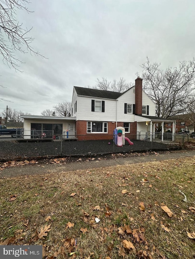 view of back of house