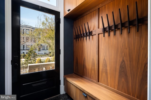 view of mudroom