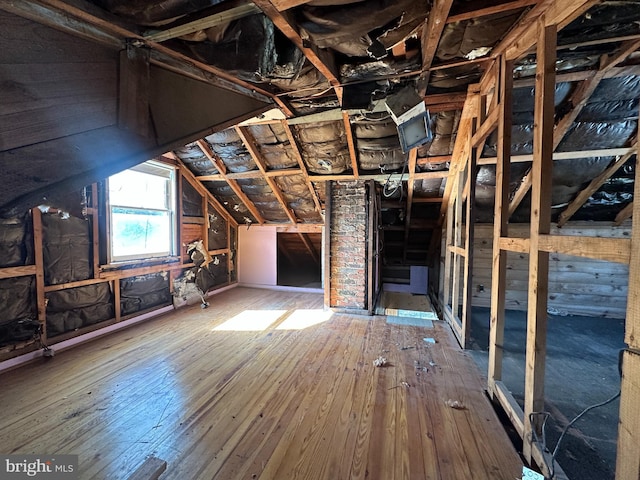 6308 Beechwood, Idlewylde, MD 21239 - view of unfinished attic
