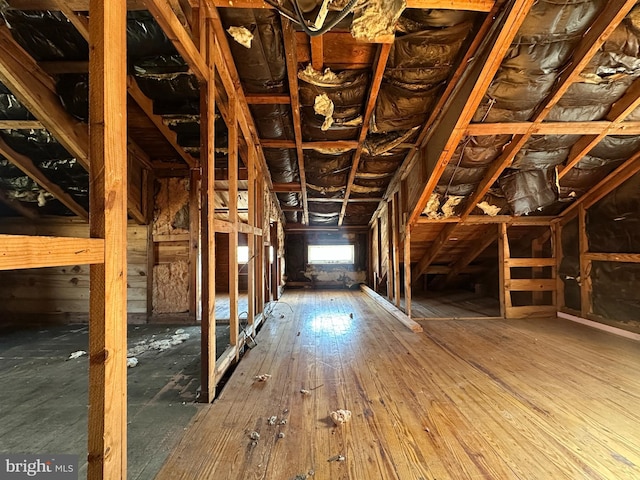 6308 Beechwood, Idlewylde, MD 21239 - view of unfinished attic