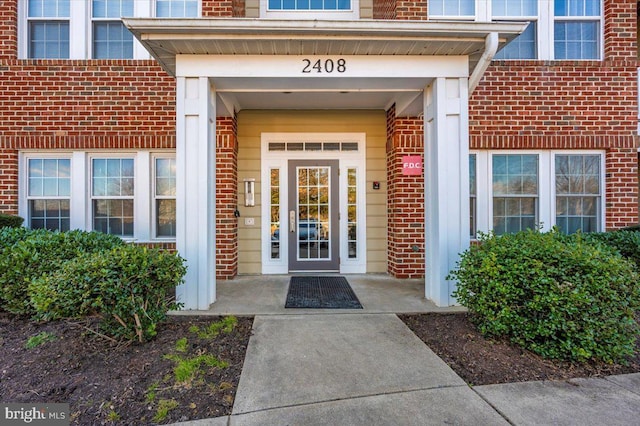 view of entrance to property