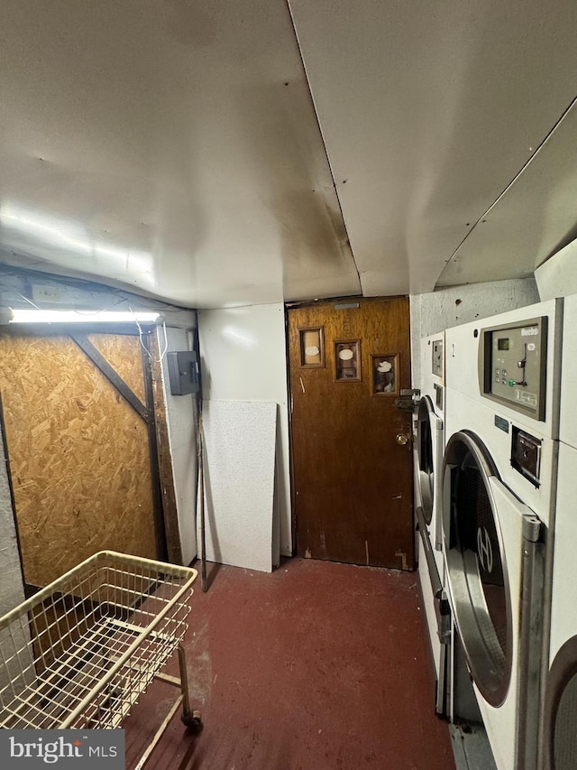 view of laundry room