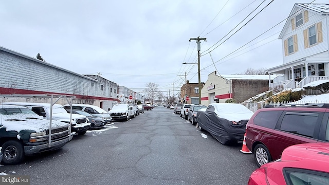 view of street