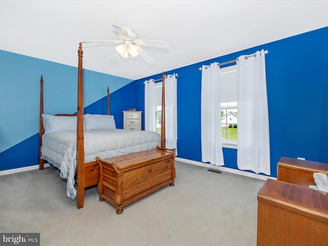 330 Mountaineers Way, Emmitsburg, MD 21727 - bedroom with carpet floors, baseboards, and a ceiling fan