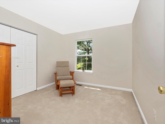 330 Mountaineers Way, Emmitsburg, MD 21727 - sitting room featuring baseboards and carpet floors