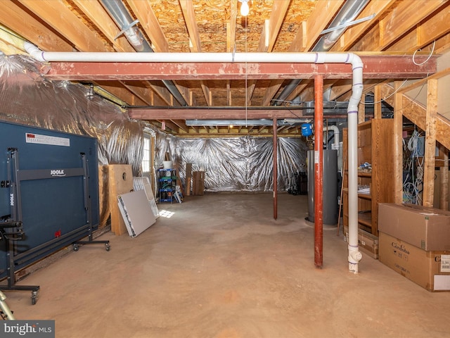330 Mountaineers Way, Emmitsburg, MD 21727 - unfinished below grade area with water heater