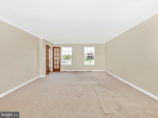 330 Mountaineers Way, Emmitsburg, MD 21727 - carpeted spare room with crown molding and baseboards
