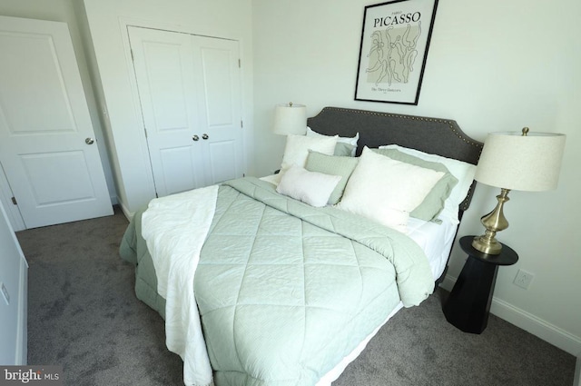 3324 N Market St, Wilmington, DE 19802 - bedroom featuring carpet, a closet, and baseboards