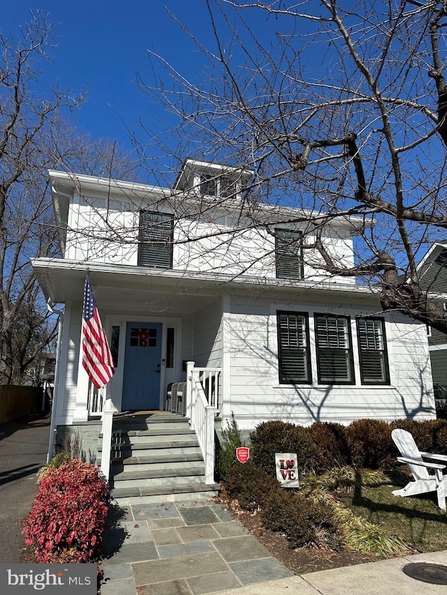 view of front of house